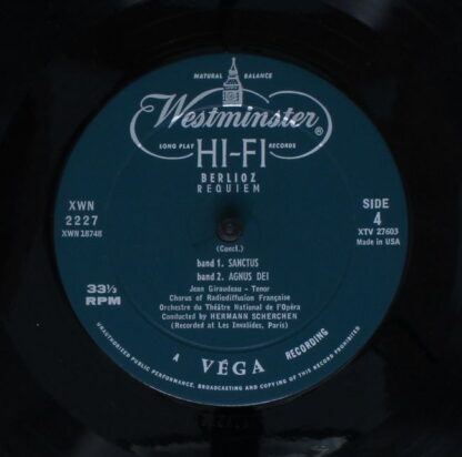 Westminster XWN 2227 - Hector Berlioz, Hermann Scherchen - Requi - Image 9