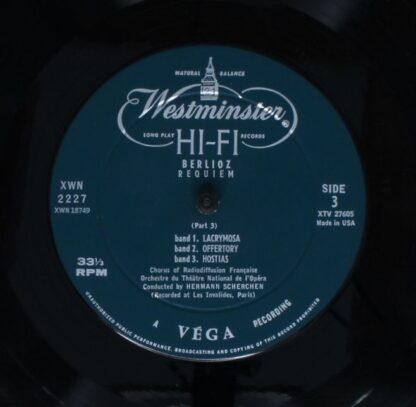 Westminster XWN 2227 - Hector Berlioz, Hermann Scherchen - Requi - Image 8