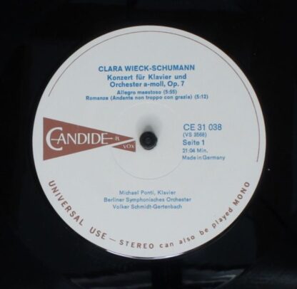 VOX (6) STGBY 649 - Clara Schumann, Michael Ponti, Berliner Sinf - Image 3