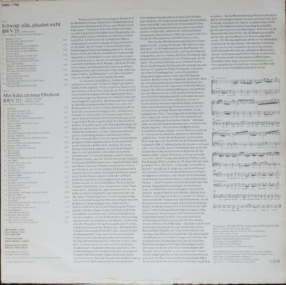Eterna 8 26 874 - Johann Sebastian Bach, Edith Mathis, Peter Sch - Image 2