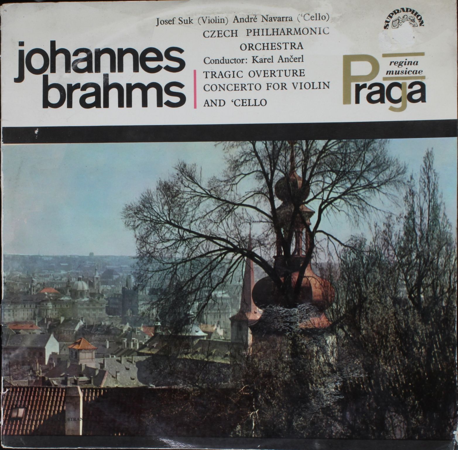 Supraphon SUA ST 50573 - Johannes Brahms, Josef Suk, André Navar