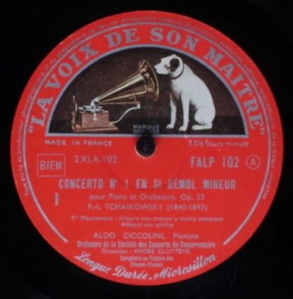 La Voix De Son Maître FALP 102 - Pyotr Ilyich Tchaikovsky, Aldo - Image 3
