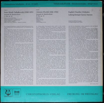 Christophorus SFGLP 78 213 - Pyotr Ilyich Tchaikovsky, Antonín D - Image 2