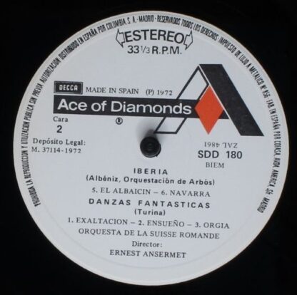 DECCA SDD 180 - Isaac Albéniz, Joaquín Turina, L'Orchestre De La - Image 4