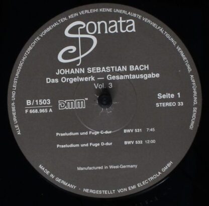 Sonata B/1503 - Johann Sebastian Bach, Wolfgang Stockmeier - Das - Image 3