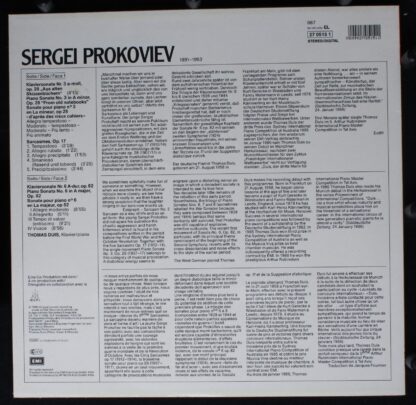 EMI Electrola GmbH 27 0515 1 - Sergei Prokofiev, Thomas Duis - S - Image 2