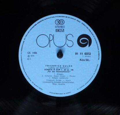 Opus 9111 0372 - Ludwig van Beethoven, Friedrich Gulda - Sonate - Image 3