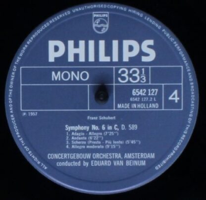 Philips 6768 023 - Eduard van Beinum, Concertgebouworkest - The - Image 9