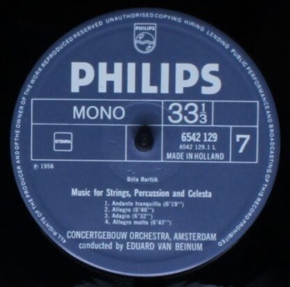 Philips 6768 023 - Eduard van Beinum, Concertgebouworkest - The - Image 12