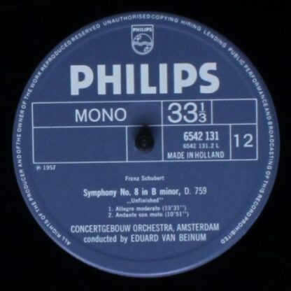 Philips 6768 023 - Eduard van Beinum, Concertgebouworkest - The - Image 17