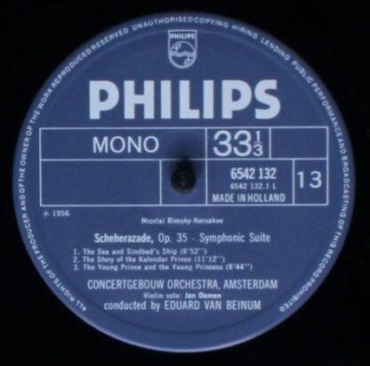 Philips 6768 023 - Eduard van Beinum, Concertgebouworkest - The - Image 18