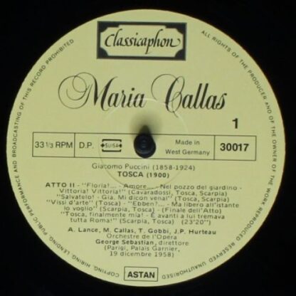 Classicaphon 30010, 30017, 30018, 30019, 30020 - Maria Callas - - Image 5