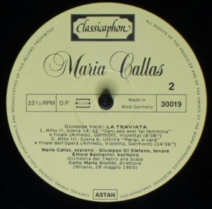 Classicaphon 30010, 30017, 30018, 30019, 30020 - Maria Callas - - Image 10