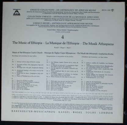 Musicaphon BM 30 L 2304 - Copts - Ethiopia I: Copts • Music Of T - Image 2