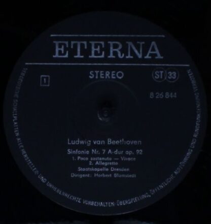 Eterna 8 26 844 - Ludwig van Beethoven, Staatskapelle Dresden, H - Image 3
