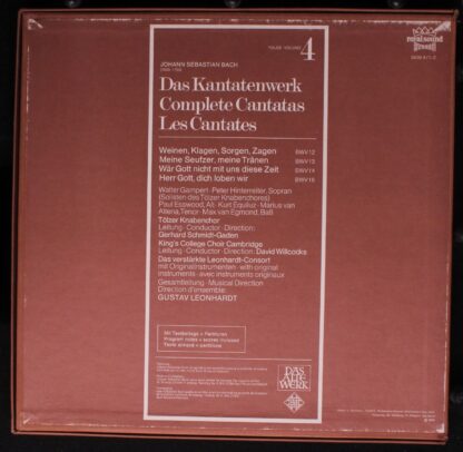 Telefunken SKW 4/1-2 - Johann Sebastian Bach - Kantatenwerk · Co - Image 2