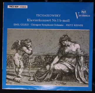 RCA Victrola VICS 1039 - Pyotr Ilyich Tchaikovsky, Emil Gilels,