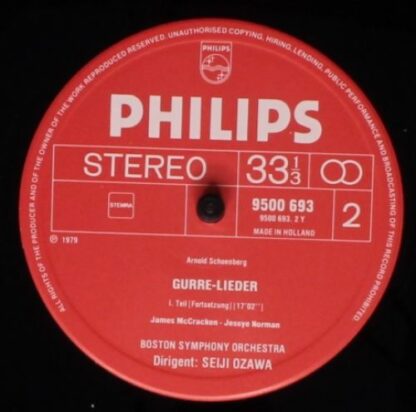 Philips 6769 038 - Arnold Schoenberg, Jessye Norman, Tatiana Tro - Image 5