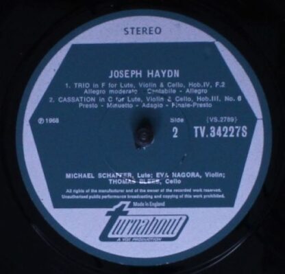 Turnabout TV 34227S - Joseph Haydn, Michael Schäffer - Music For - Image 4