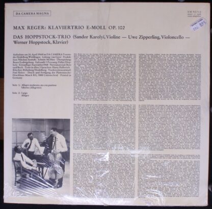 Da Camera Magna SM 92712 - Max Reger, Hoppstock Trio - Klaviertr - Image 2