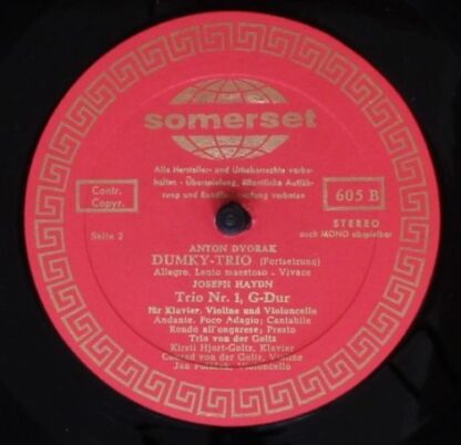 Somerset 605 - Antonín Dvořák, Joseph Haydn, Trio von der Goltz - Image 4