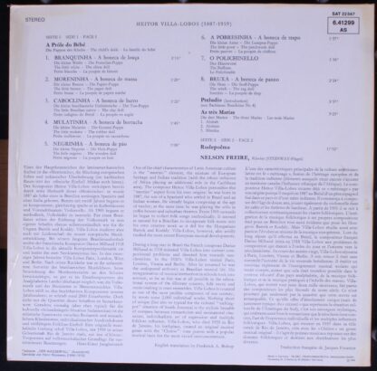 Telefunken SAT 22547 - Heitor Villa-Lobos, Nelson Freire - Klavi - Image 3
