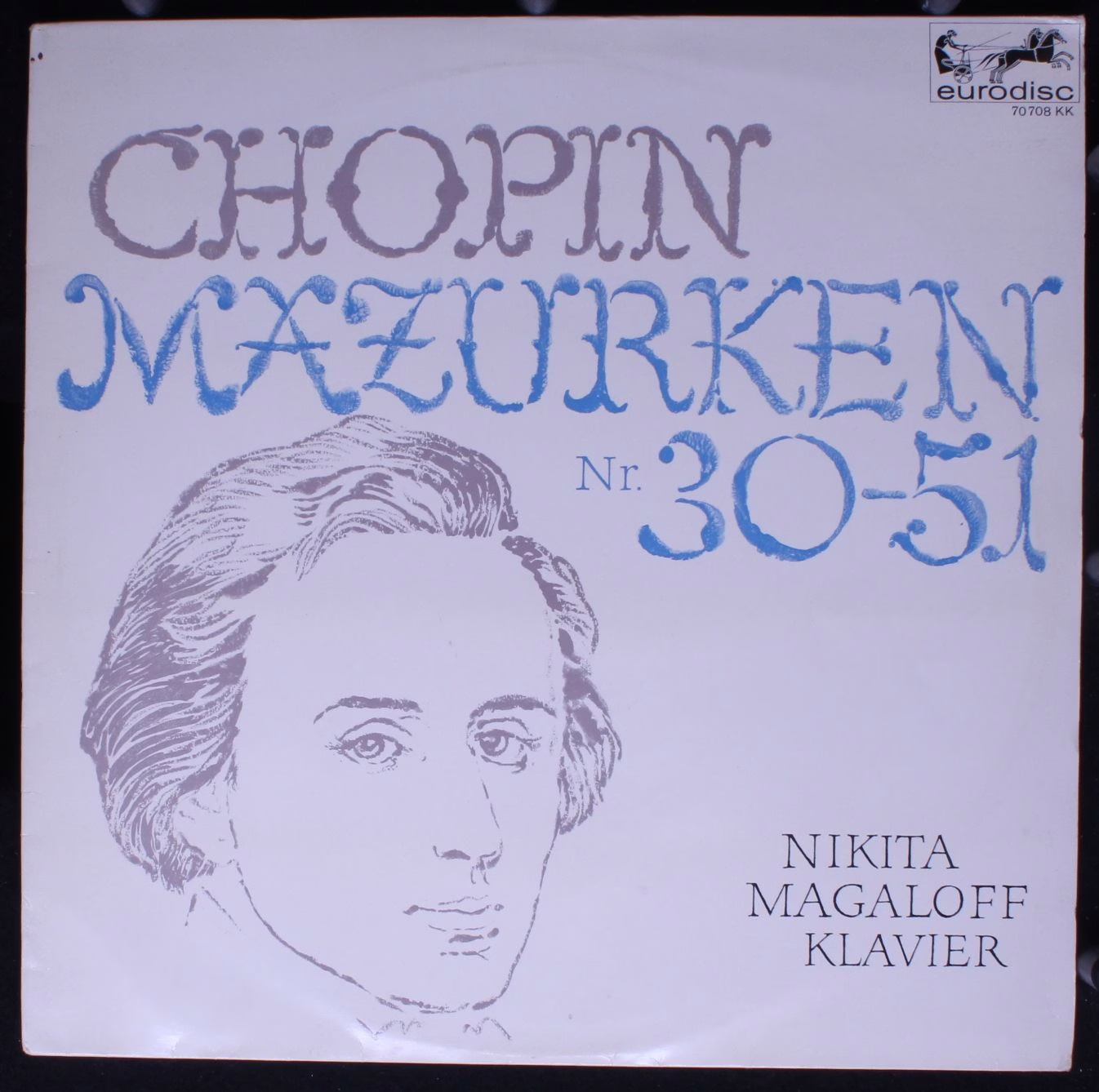 Eurodisc 70 708 KK - Frédéric Chopin, Nikita Magaloff - Mazurken