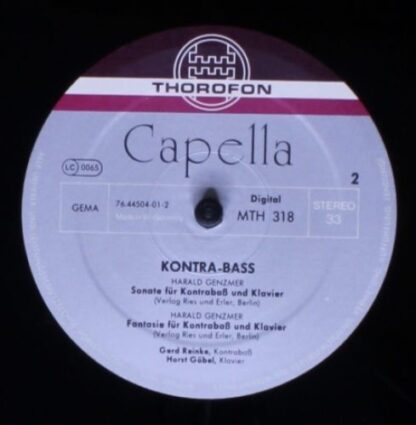 Thorofon MTH 318 - Niccolò Paganini, Giovanni Bottesini, Harald - Image 4