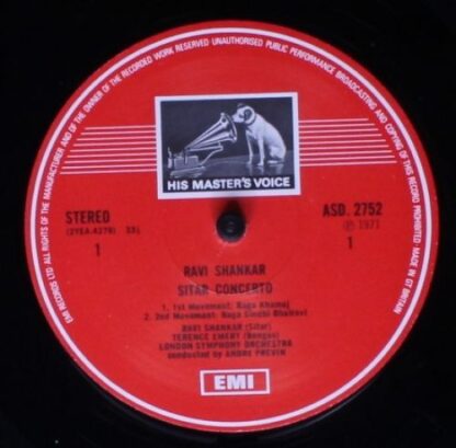 His Master's Voice ASD. 2752 - Ravi Shankar, André Previn, Londo - Image 3