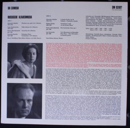 Da Camera SM 107 - Hans-Helmut Schwarz, Edith Henrici - Russisch - Image 2