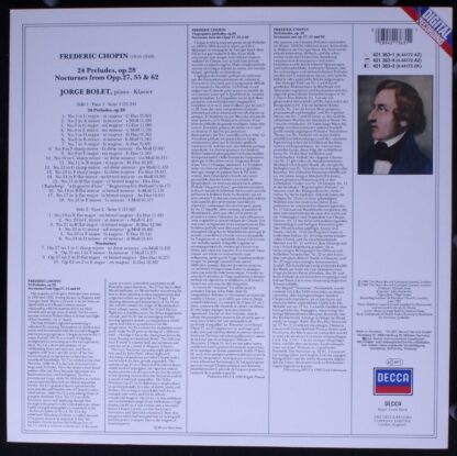 DECCA 421 363-1 (6.44172 AZ) - Frédéric Chopin, Jorge Bolet - 24 - Image 2