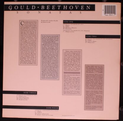 CBS Masterworks M2 35911 - Ludwig van Beethoven, Glenn Gould - S - Image 4