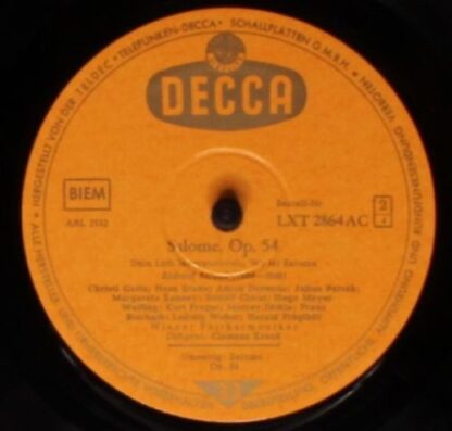 DECCA LXT 2863 / 64 - Richard Strauss, Wiener Philharmoniker, Cl - Image 6