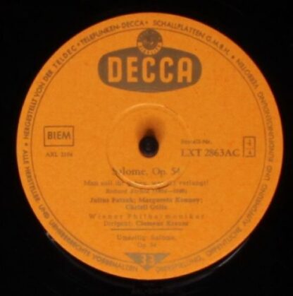 DECCA LXT 2863 / 64 - Richard Strauss, Wiener Philharmoniker, Cl - Image 8