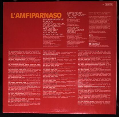 Deutsche Harmonia Mundi 1C 065-99 816 - Orazio Vecchi, Deller Co - Image 3