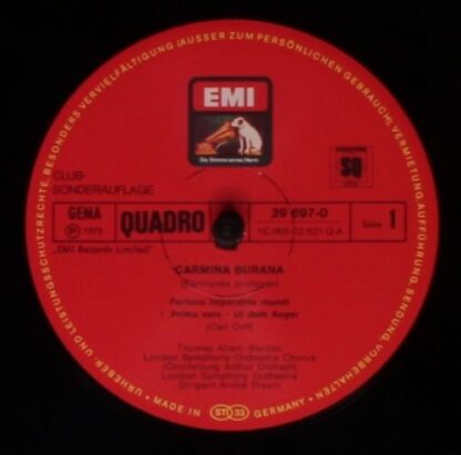 Die Stimme Seines Herrn 29 697-0 - Carl Orff, André Previn, Lond - Image 5