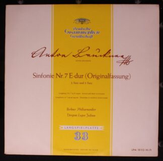 Deutsche Grammophon LPM 18 113 - Anton Bruckner, Berliner Philha