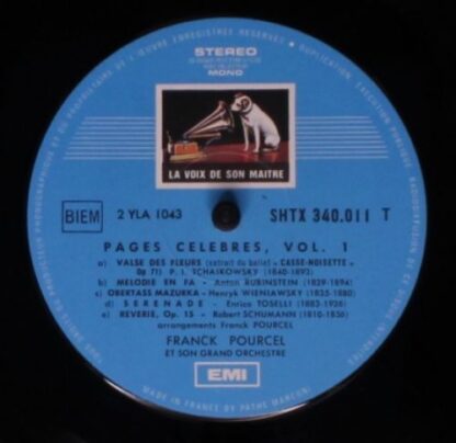 La Voix De Son Maître SHTX 340.011 - Franck Pourcel Et Son Grand - Image 3
