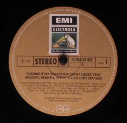 Die Stimme Seines Herrn 1 C 063-02331 - Elisabeth Schwarzkopf - - Image 3