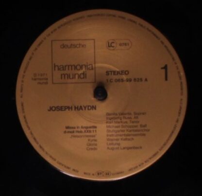 Deutsche Harmonia Mundi 1C 065-99 625 - Joseph Haydn, Stuttgarte - Image 4