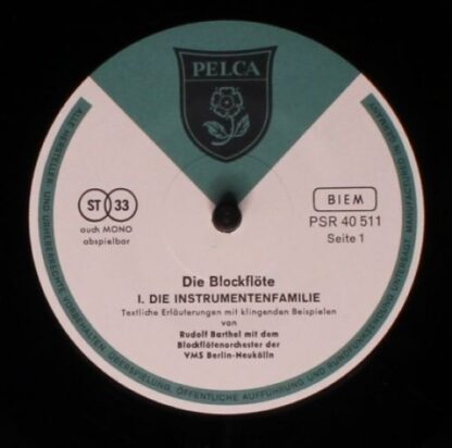 Pelca PSR 40 511 - Blockflötenorchester der VSM Berlin-Neukölln, - Image 3