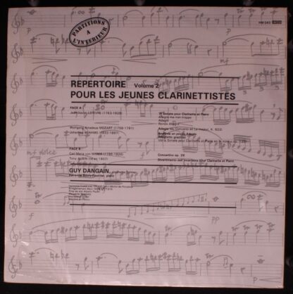 harmonia mundi France HM 343 - Guy Dangain, Fabienne Boury - Rép - Image 2