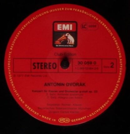 His Master's Voice 30 059 0 - Antonín Dvořák, Carlos Kleiber, Sv - Image 4