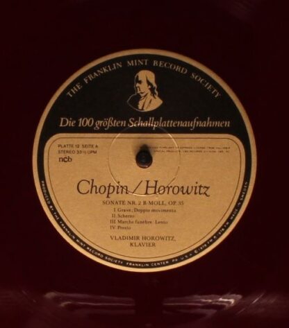 The Franklin Mint Record Society 11/12 - Vladimir Horowitz - Mei - Image 8