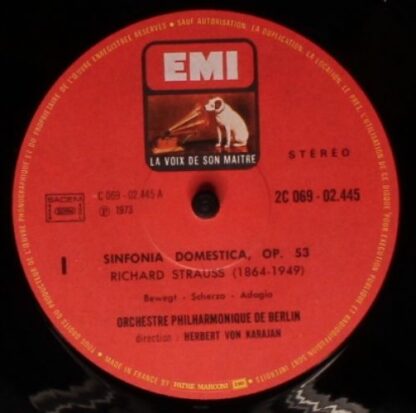EMI 2C 069-02445 - Richard Strauss, Herbert von Karajan, Berline - Image 3
