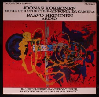 Da Camera Magna SM 91022 - Joonas Kokkonen, Paavo Heininen - Mus