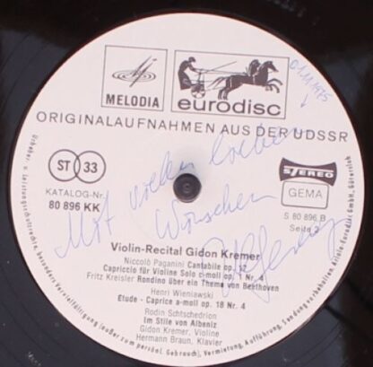 Eurodisc 80 896 KK - Gidon Kremer, Francesco Geminiani, Niccolò - Image 4