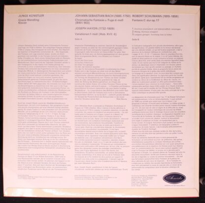 Armida JK 108 - Grazia Wendling, Johann Sebastian Bach, Joseph H - Image 2