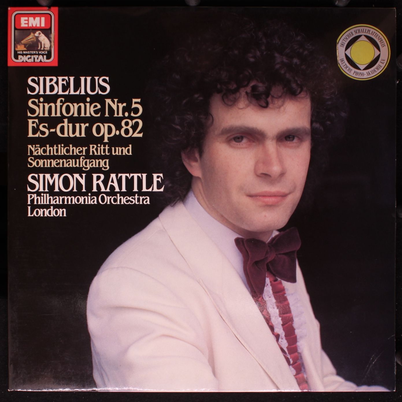 His Master's Voice 1 C 067-07 586 T - Jean Sibelius, Sir Simon R