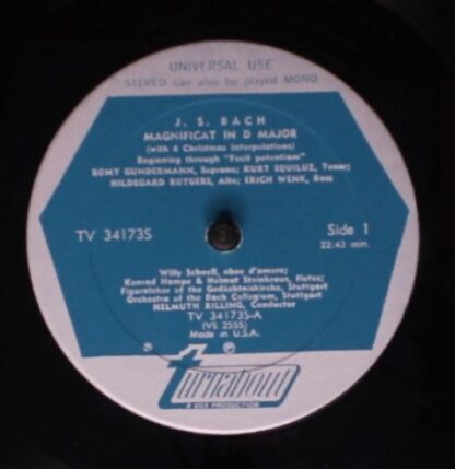 Turnabout TV 34173S - Johann Sebastian Bach, Dieterich Buxtehude - Image 3